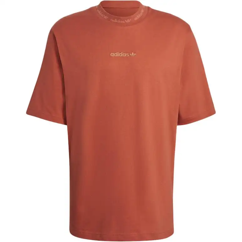 Adidas Originals T Shirt Men's Orange Red