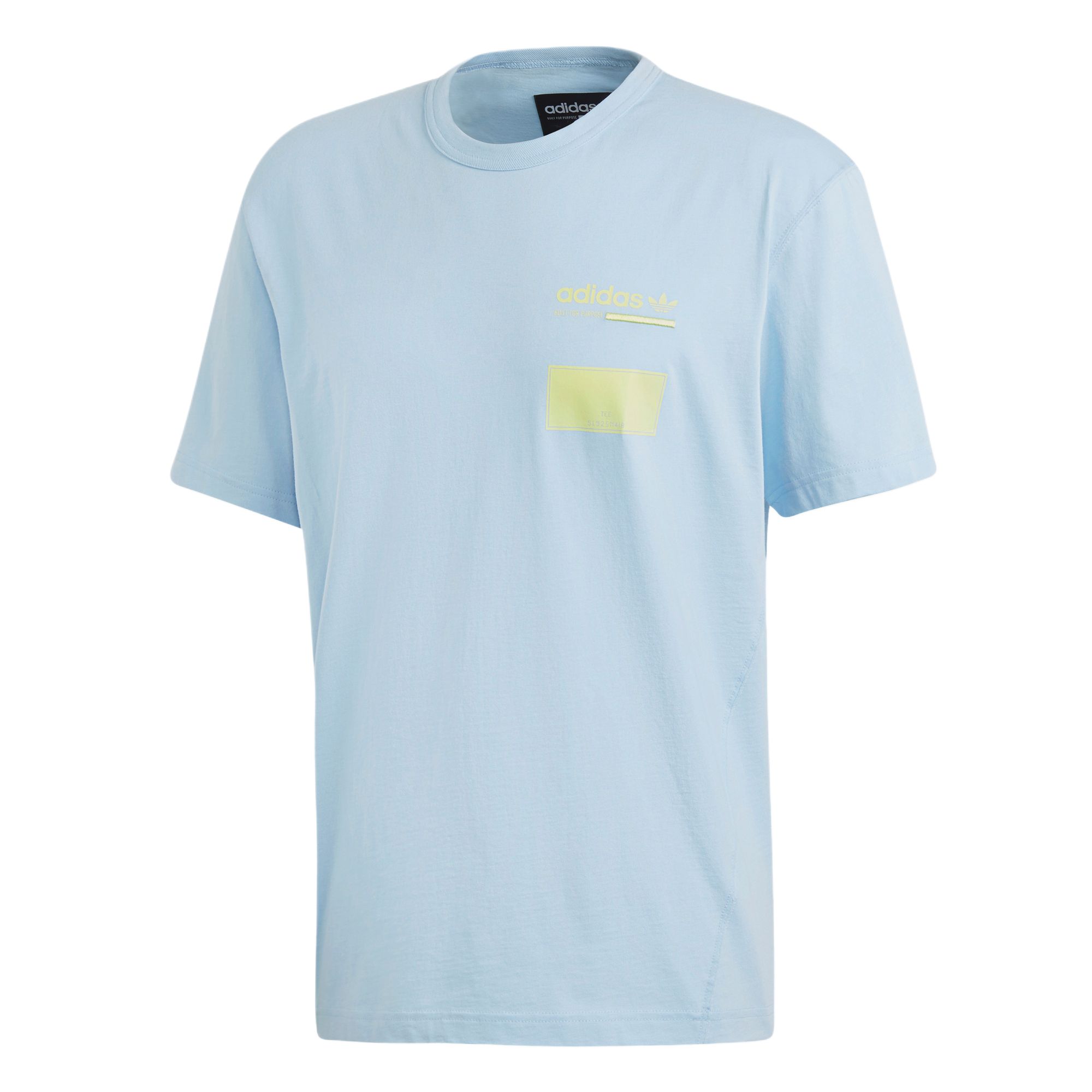 Adidas Originals KAVAL T Shirt Men's Light Blue