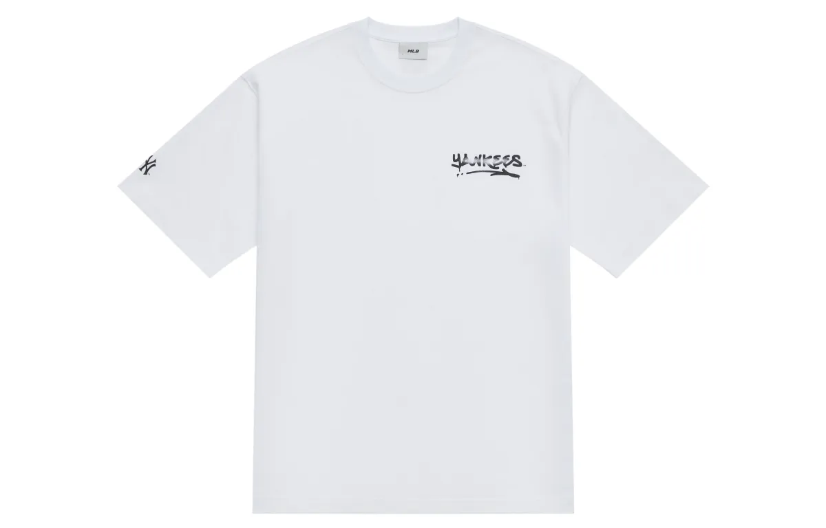 MLB New York Yankees Basic Collection SS25 T Shirt Unisex White