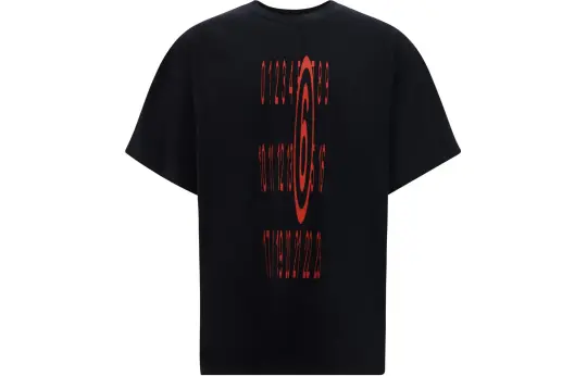 MM6 Maison Margiela Numeric Signature Printed Crenwck T-Shirt