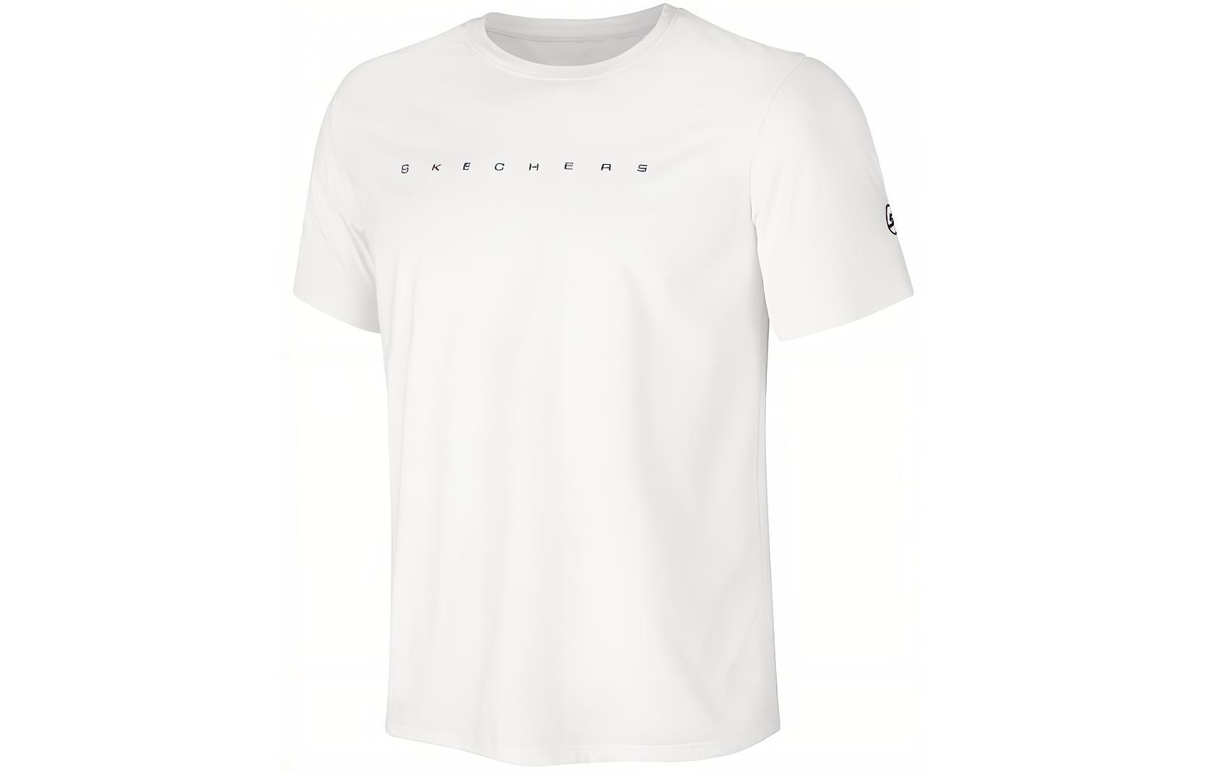 Skechers SS24 Quick Dry T Shirts Men’s Bright White