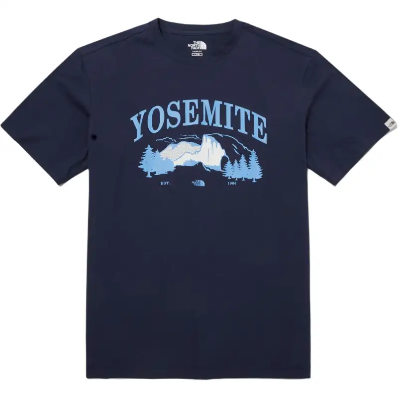 THE NORTH FACE T Shirt Unisex Marine Blue