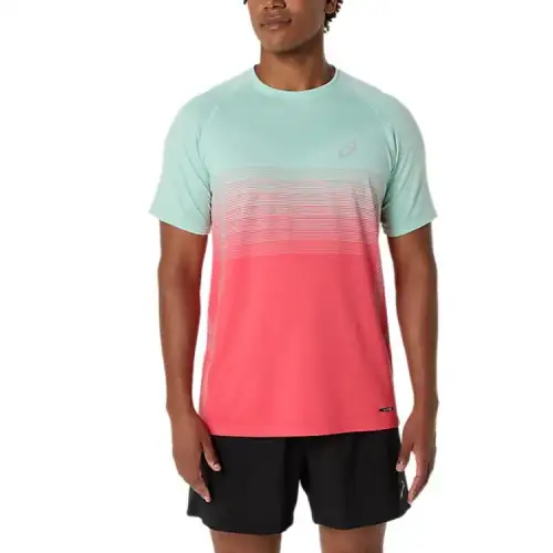 Asics T Shirt Men's Coral Oasis