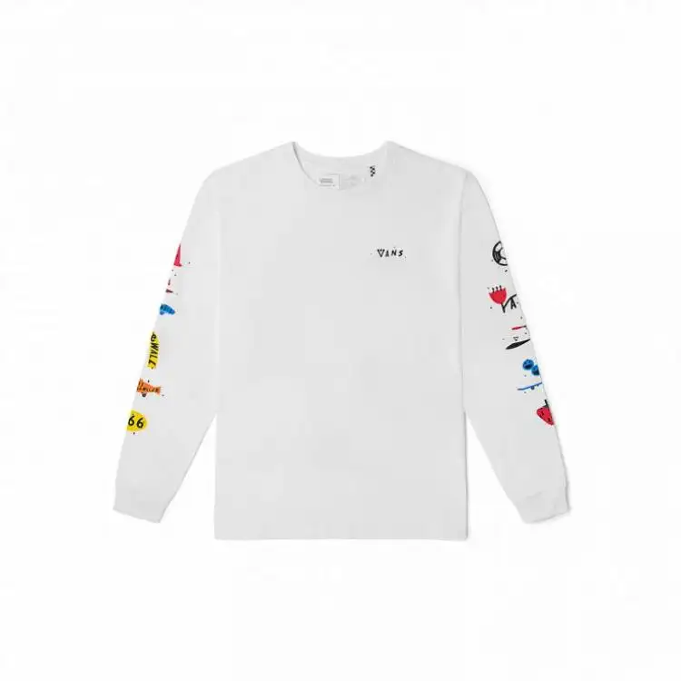 Vans TEE LS T Shirt Unisex White