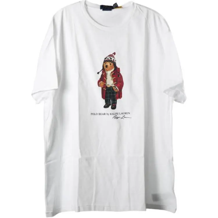 Polo Ralph Lauren Polo Bear T Shirt Classic Version Men's White