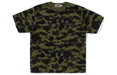 A Bathing Ape camouflage-print T-shirt