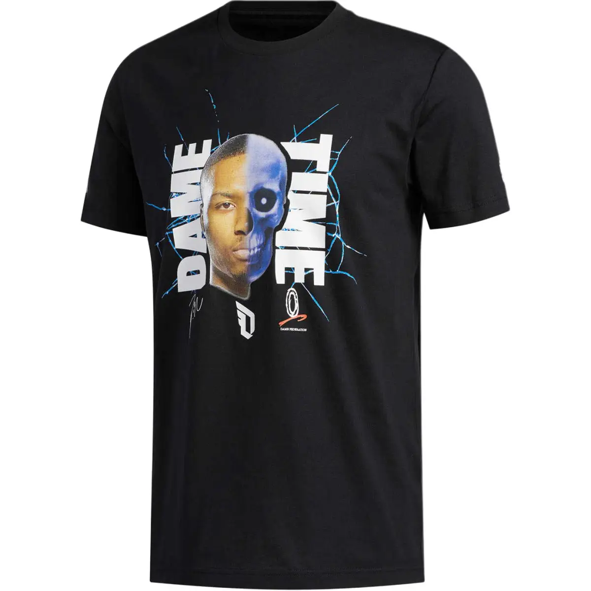 Adidas T-Shirts Men's Black Crew Neck Moderate