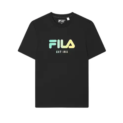 FILA ORIGINALE T Shirt Unisex Green Grape Black Coffee