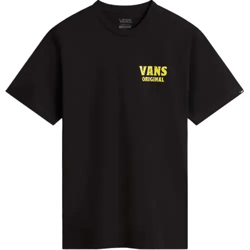 Vans T Shirts Men's Black Crew Neck