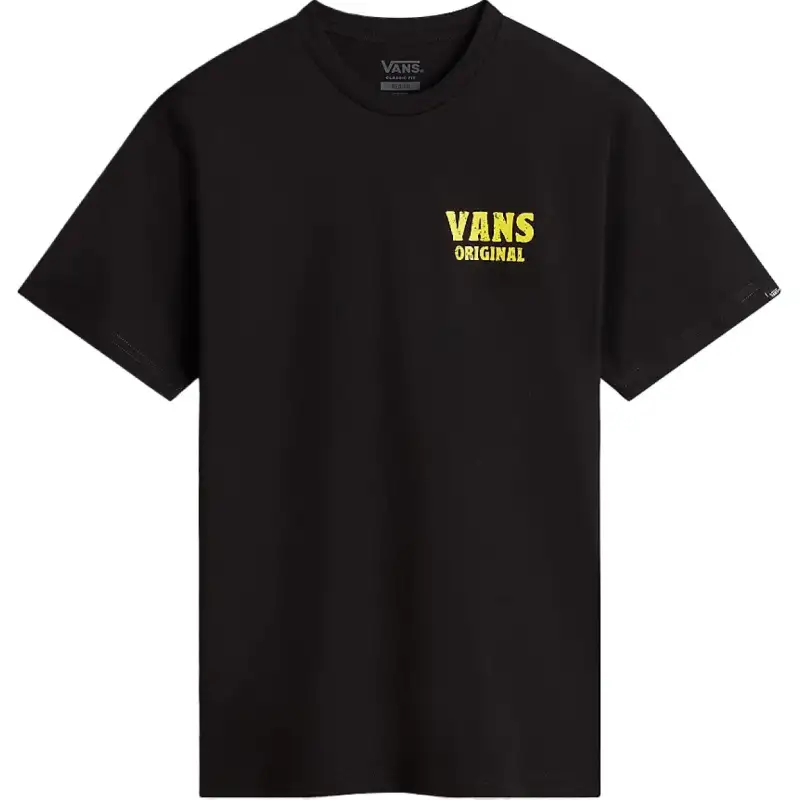 Vans T Shirts Men's Black Crew Neck