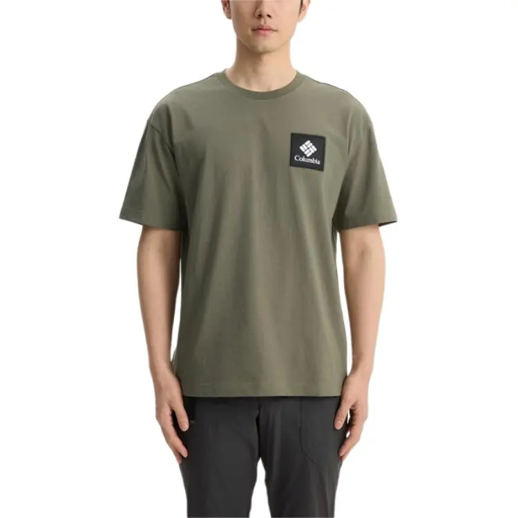 Columbia SS25 T Shirt Men's Dark Green