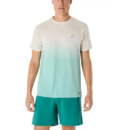 Asics T Shirt Men's Birch Oasis Green