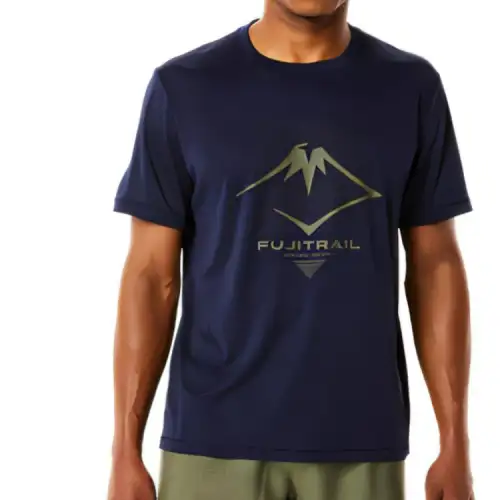 Asics FUJITRAIL T Shirt Men's Midnight