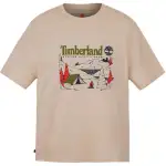 Timberland T Shirt Men's Light Brown