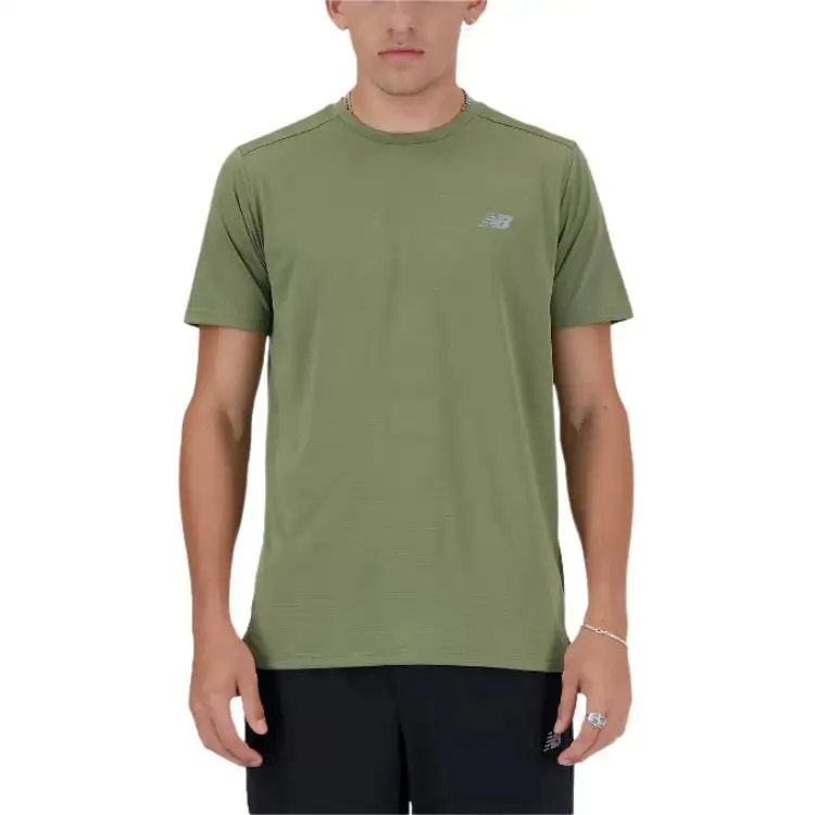 New Balance T Shirt Men's Olive Green