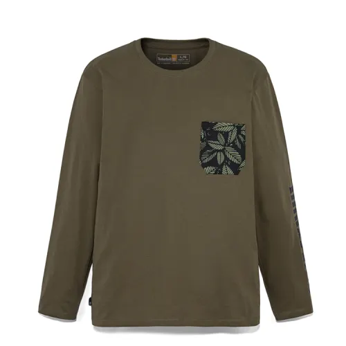Timberland T Shirt Men's Army Green