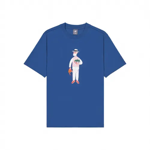 New Balance T Shirt Unisex Indigo