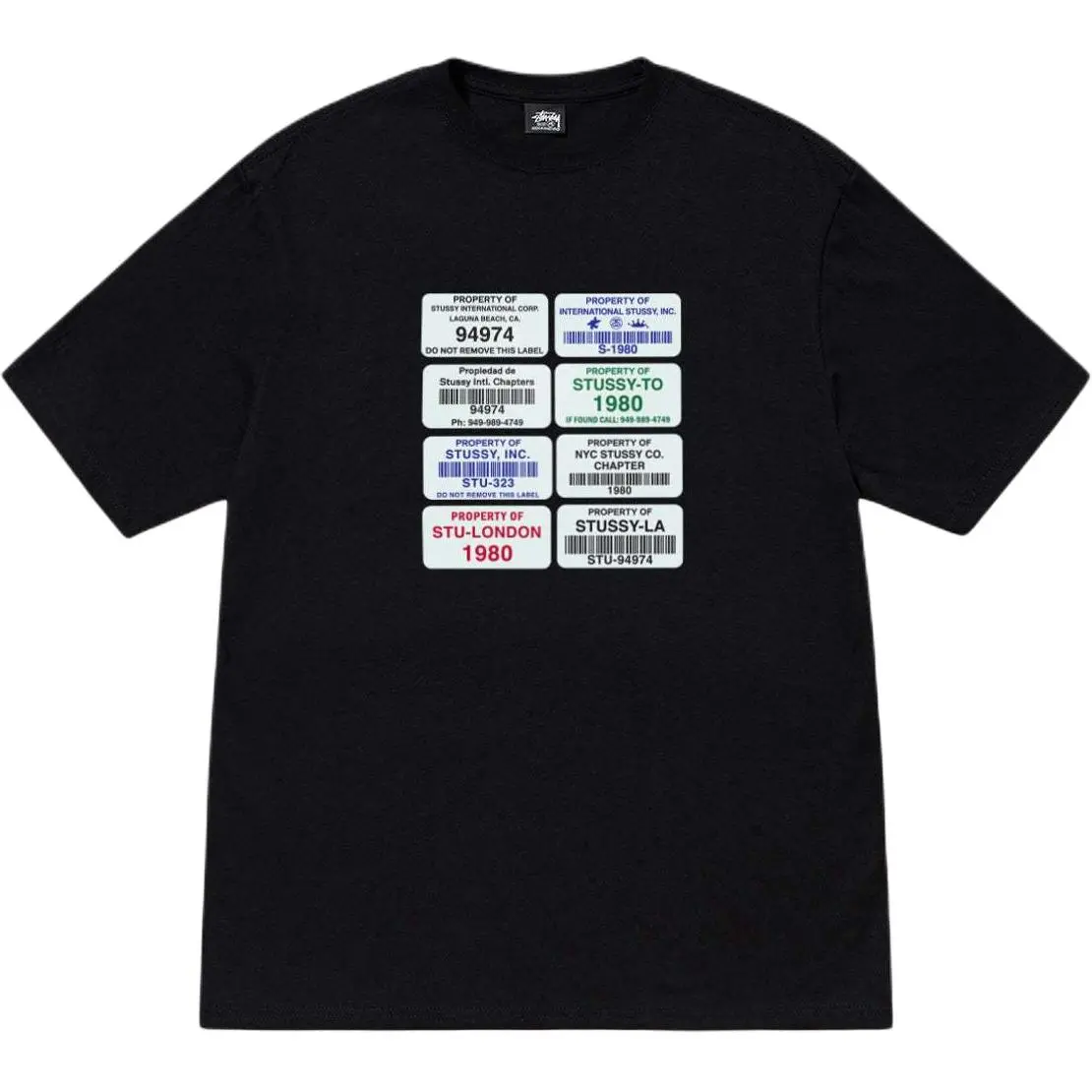 Stussy Codes Tee