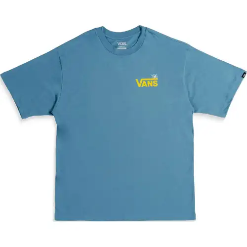 Vans T Shirts Men's Blue Crew Neck