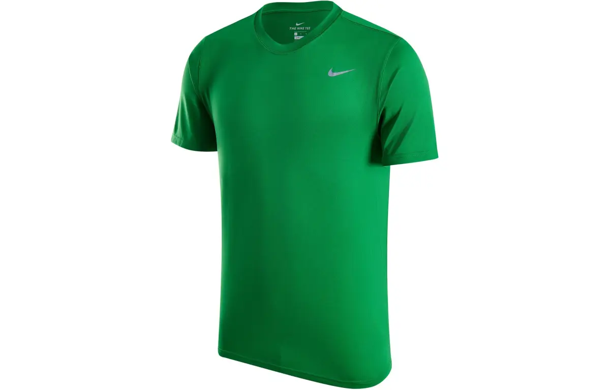 Nike T Shirt Men's Apple Green/Cool Gray