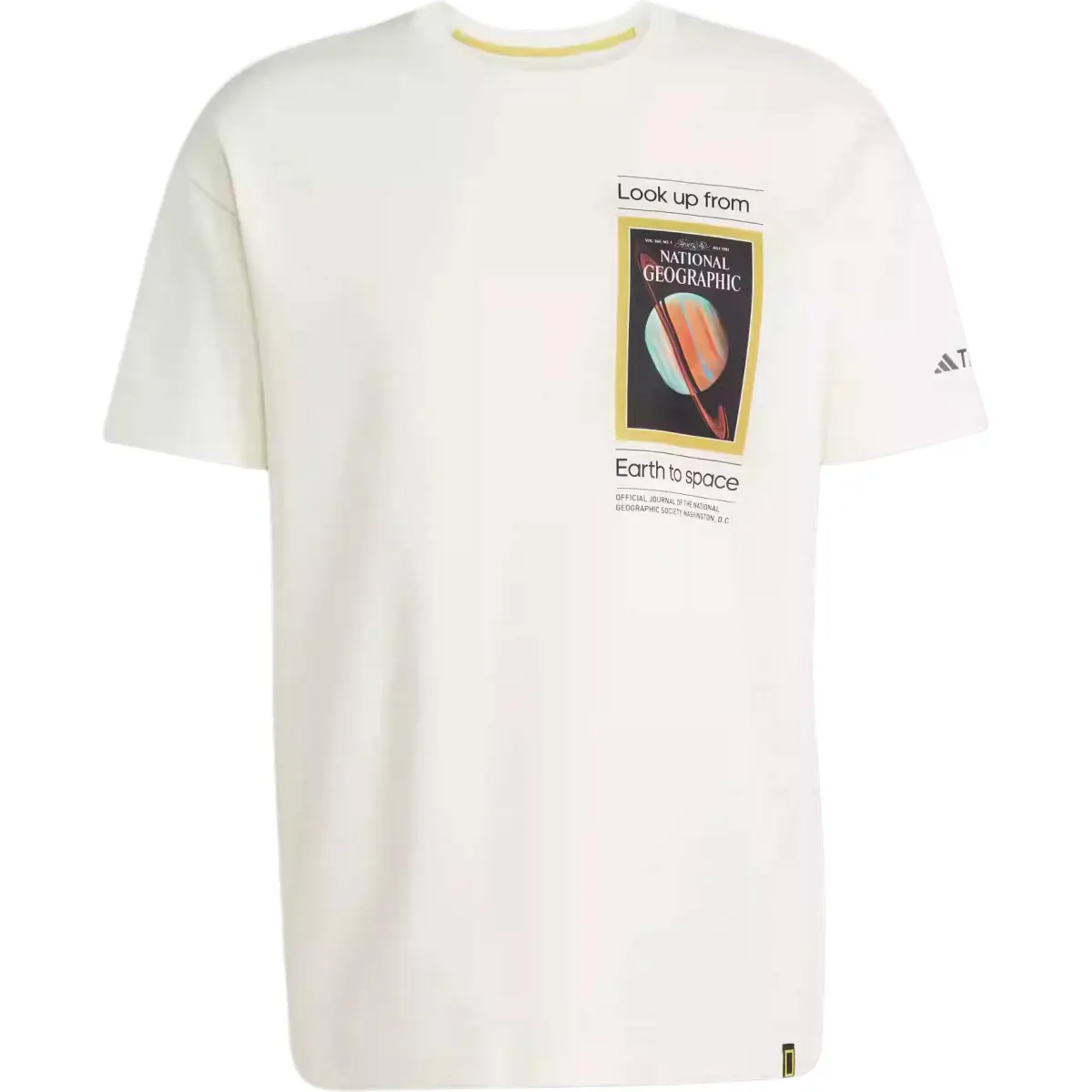 Adidas x National Geographic T Shirt Unisex White