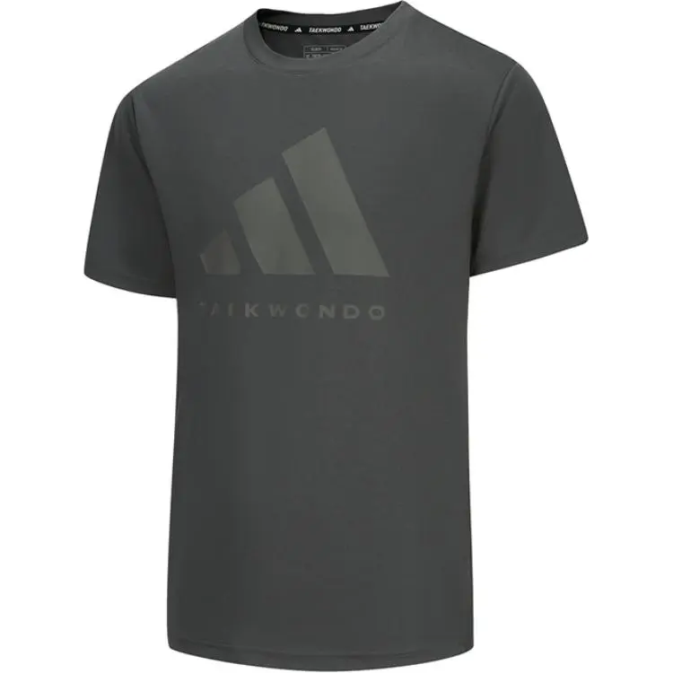 Adidas T-Shirts Men's Black Crew Neck Moderate