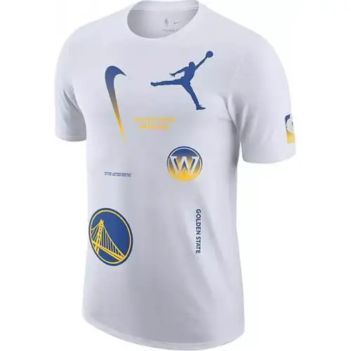 Jordan Nba Golden State Warriors Courtside Loose Fit T shirt