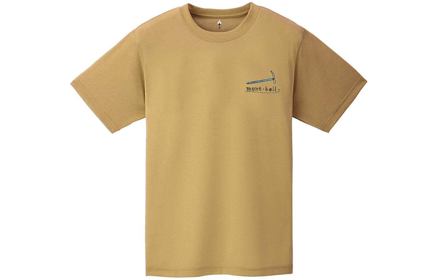 MONTBELL Quick Dry T Shirts Unisex