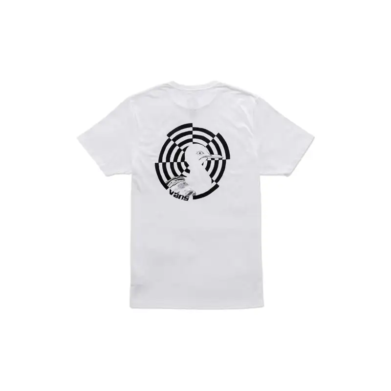 Vans T Shirts Men's White Crew Neck Moderate