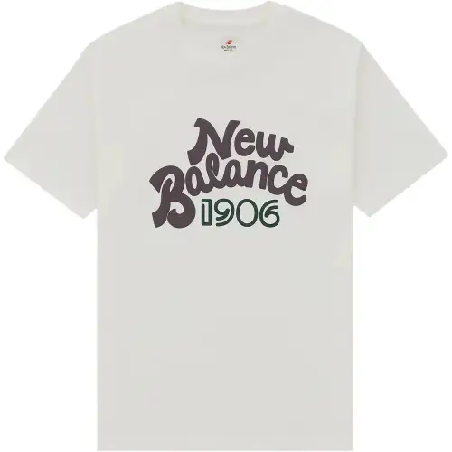 New Balance 1906Graphic Collection Made In USA T Shirt Men's Sea Salt Color