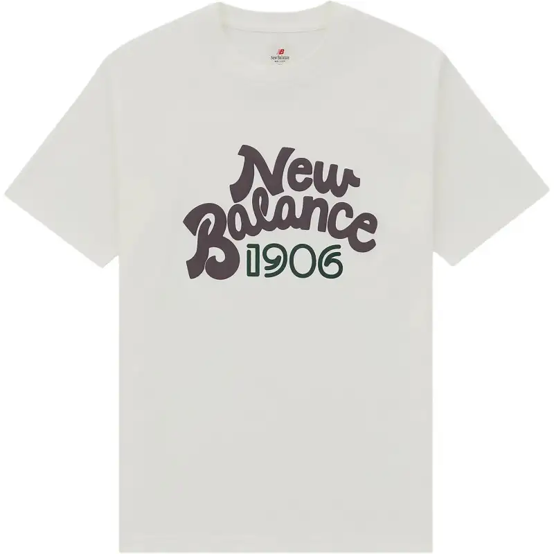 New Balance 1906Graphic Collection Made In USA T Shirt Men's Sea Salt Color