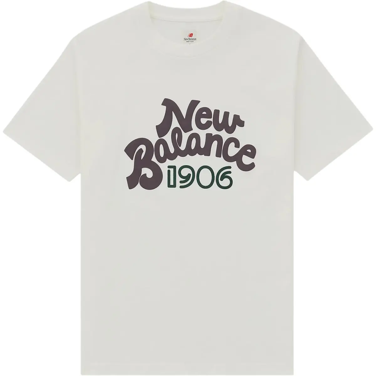 New Balance 1906Graphic Collection Made In USA T Shirt Men's Sea Salt Color