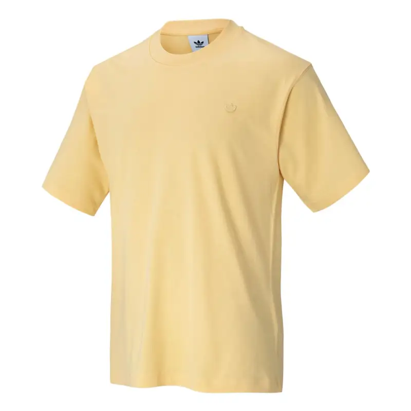Adidas Originals T Shirt Men's Orange Yellow