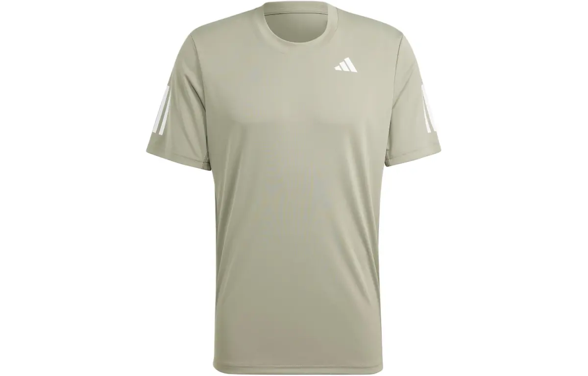 Adidas T Shirt Men's Pebble Silver Gray