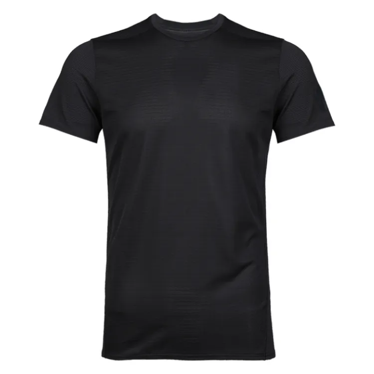 Adidas T-Shirts Men's Black Crew Neck Moderate