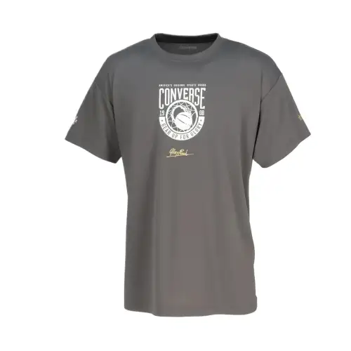 Converse T Shirt Unisex Charcoal