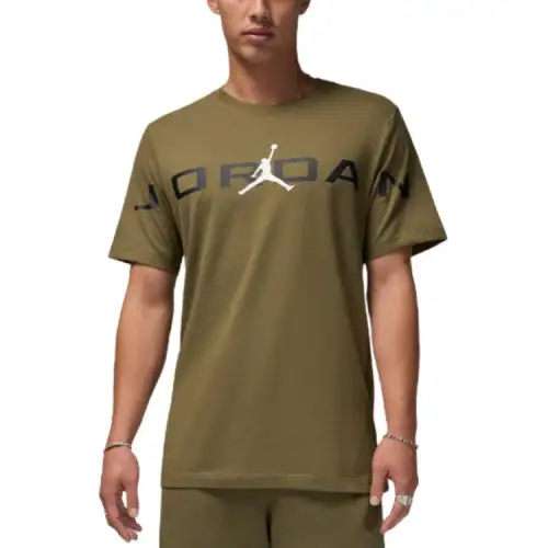 Jordan T Shirt Men's Olive Green