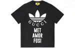 GUCCI x Adidas Originals T Shirt Men's Black