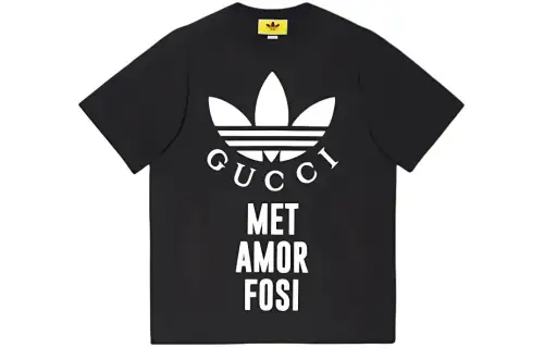 GUCCI x Adidas Originals T Shirt Men's Black