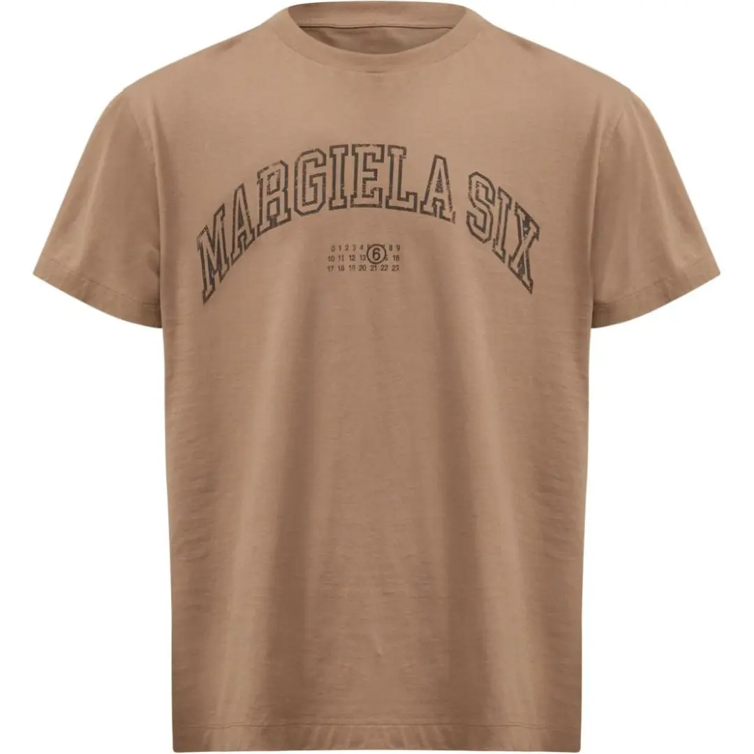 MM6 Maison Margiela Logo print T shirt