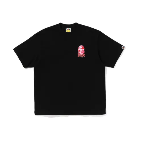 A Bathing Ape logo-print cotton T-shirt