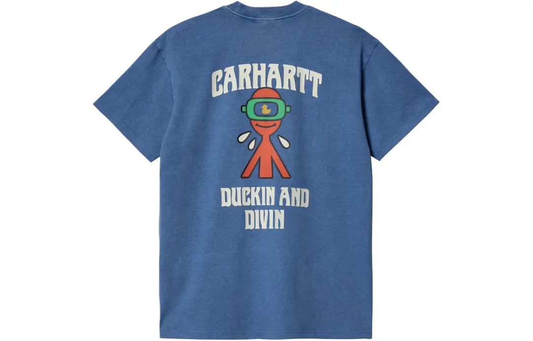 Carhartt WIP SS24 T Shirt Men's Blue