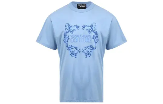 VERSACE JEANS COUTURE Logo-Printed Crewneck T-Shirt
