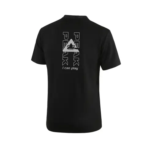 PEAK T Shirts Unisex Crew Neck Moderate