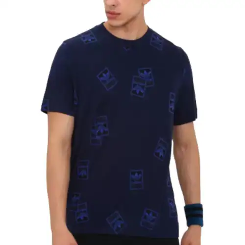 Adidas Originals STCKERBOMB T Shirt Men's Blue