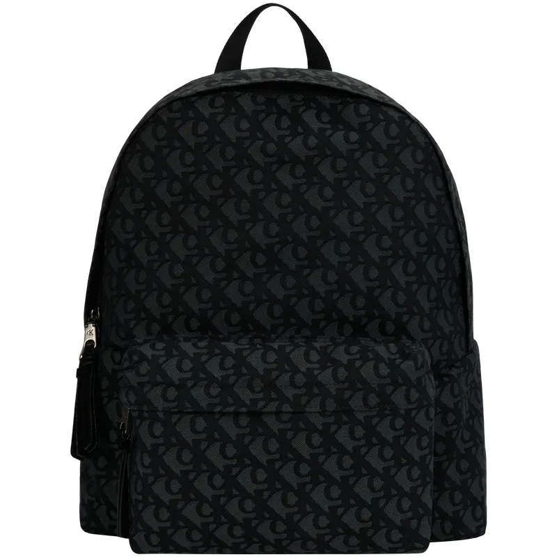 CALVIN KLEIN Fabric Backpack Men's Space Black