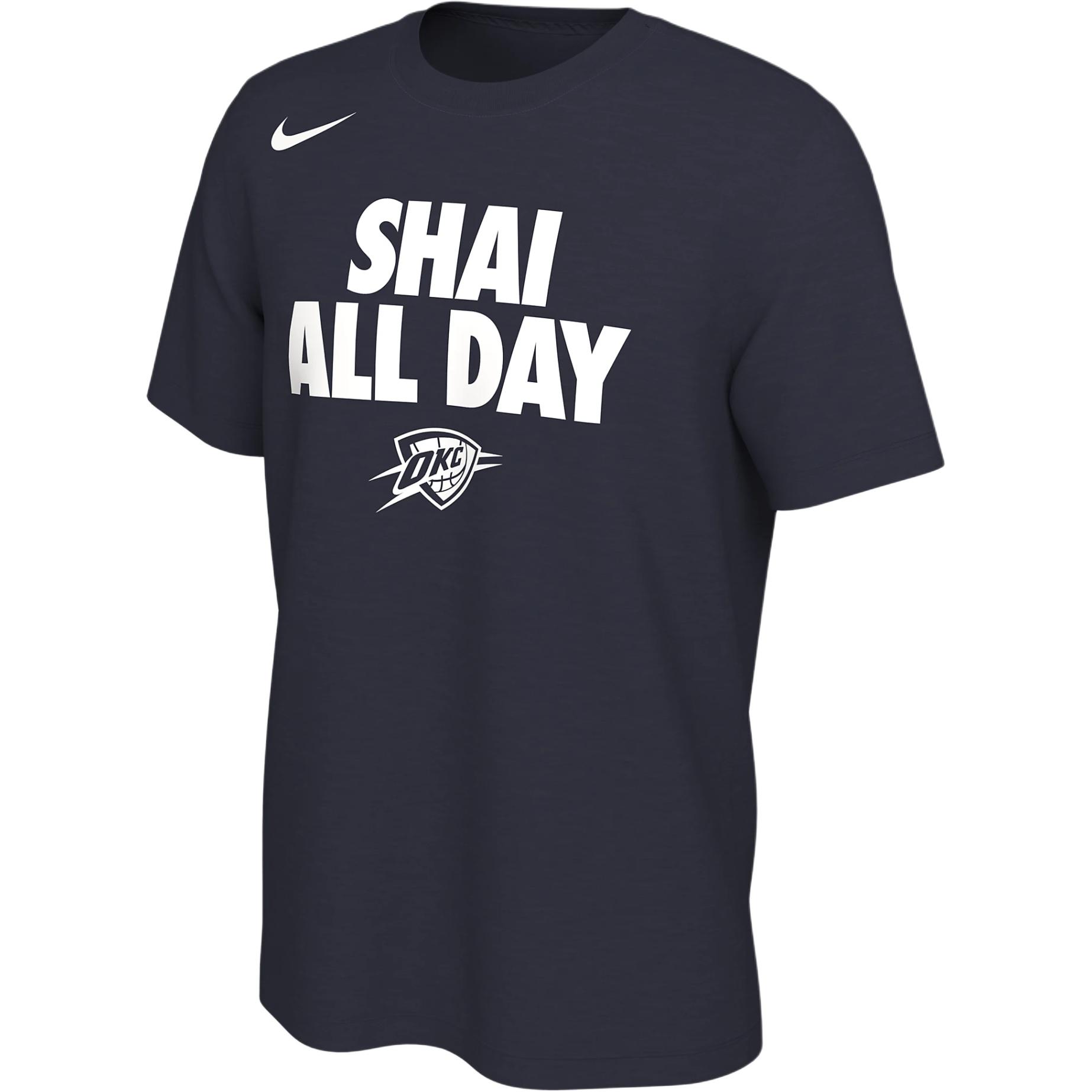 Nike Shai Gilgeous Alexander Oklahoma City Thunder Men's Nike Nba T Shirt