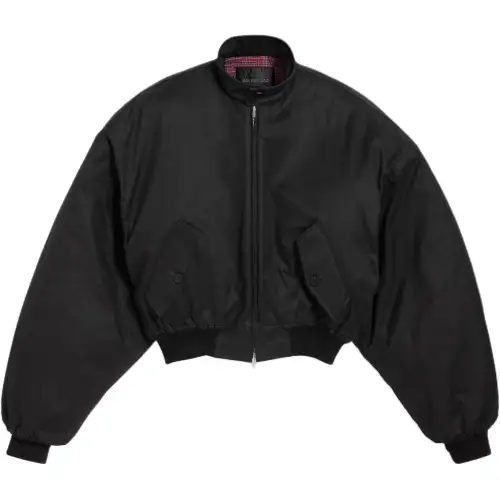 Balenciaga SS25 Jackets & Coats Regular Fit Unisex Black