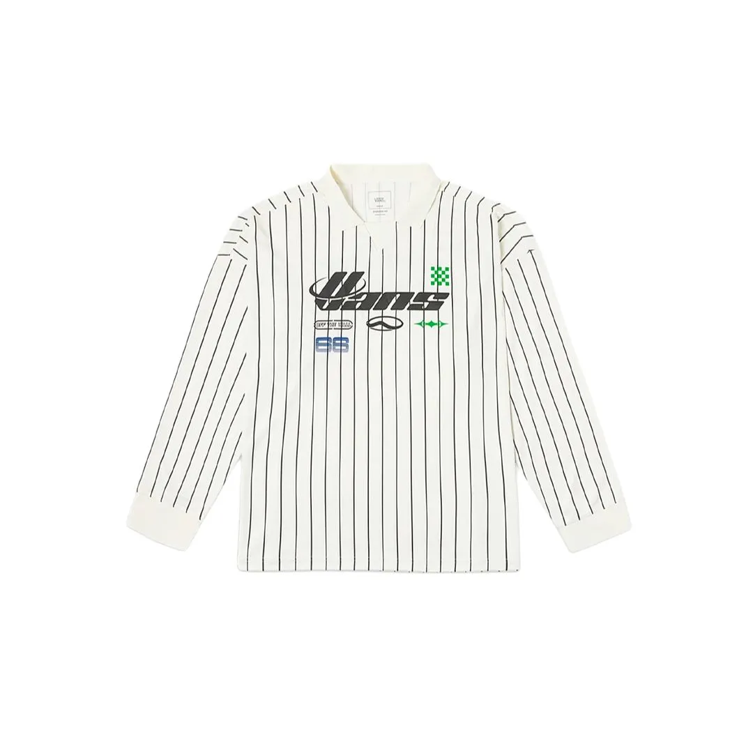 Vans SS25 T Shirt Men's Ecru Stripes