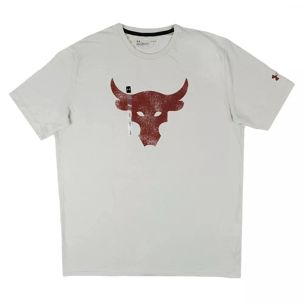 Under Armour ProjectRock Brahma Bull T Shirt Men's Ivory